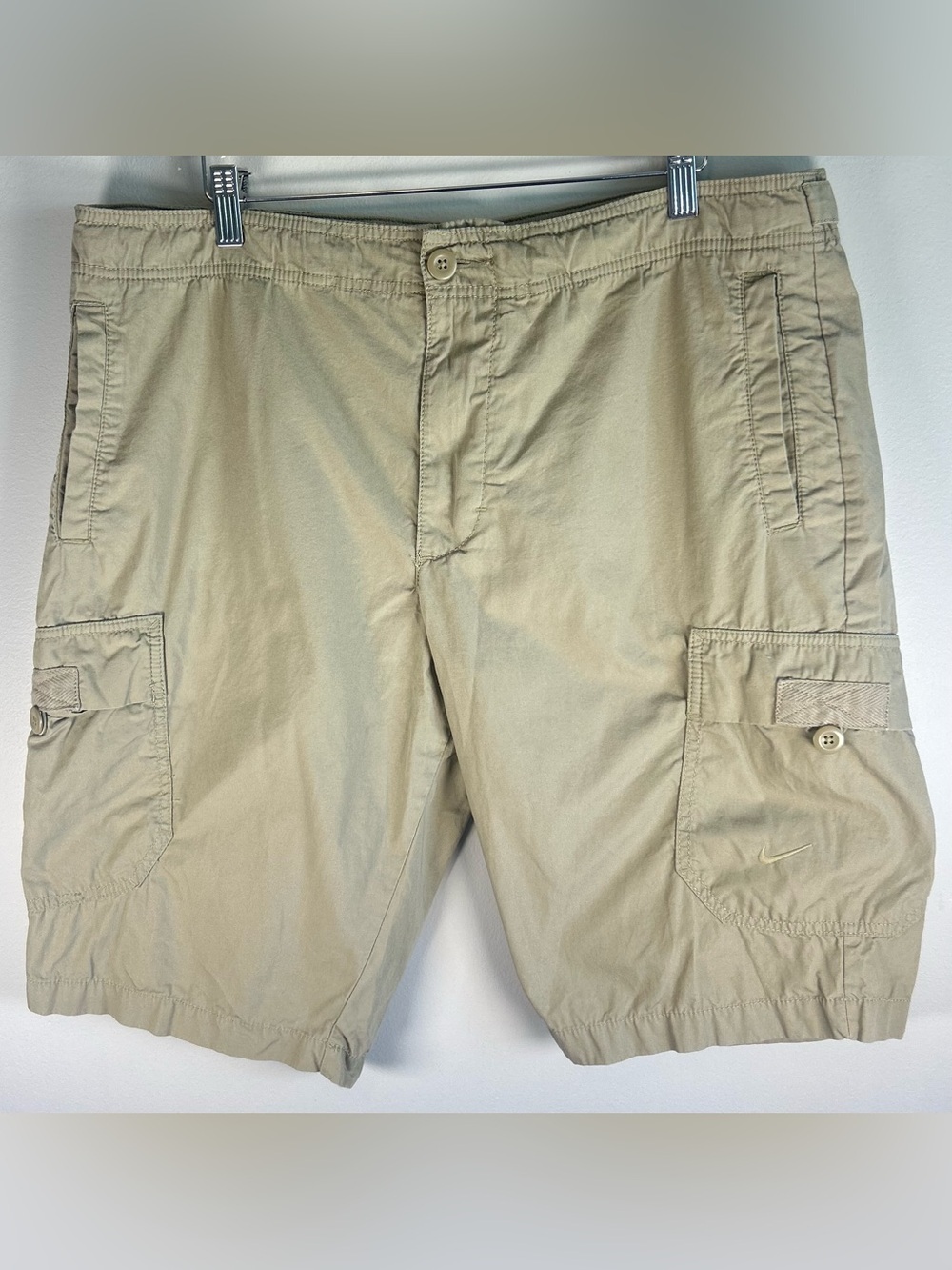 Nike Men’s Cargo Shorts Size L Athletic Dept Utility Pockets Outdoor VTG Y2K EUC